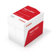 Canon A4 red label, superior business paper, suitable for all printers, brilliant, white CIE 168Â (optimised protective box). 5x500