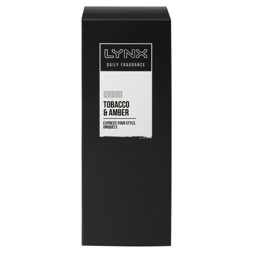 Lynx Urban Daily Fragrance Tobacco and Amber, 100 ml on OnBuy