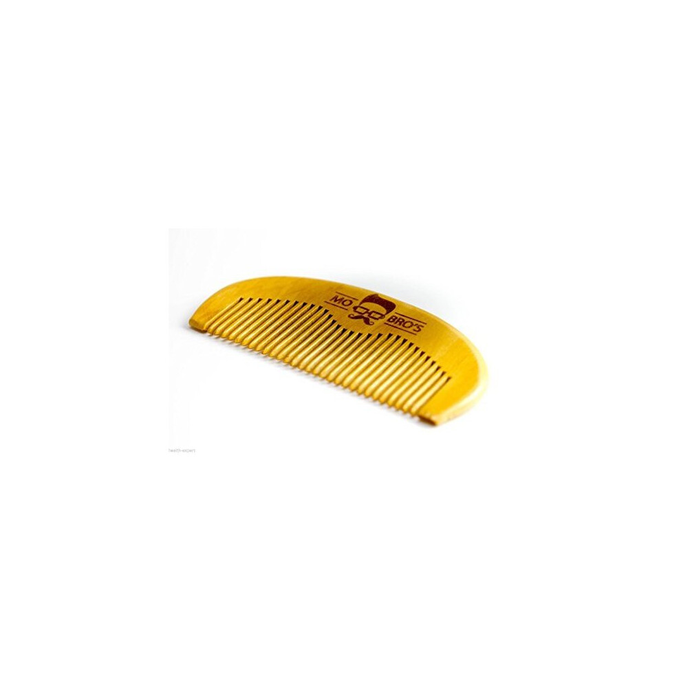 Mo-Bro's Unisex Mo Bro's - Wooden Grooming Beard Comb For Grooming & Maintaining Facial Hair