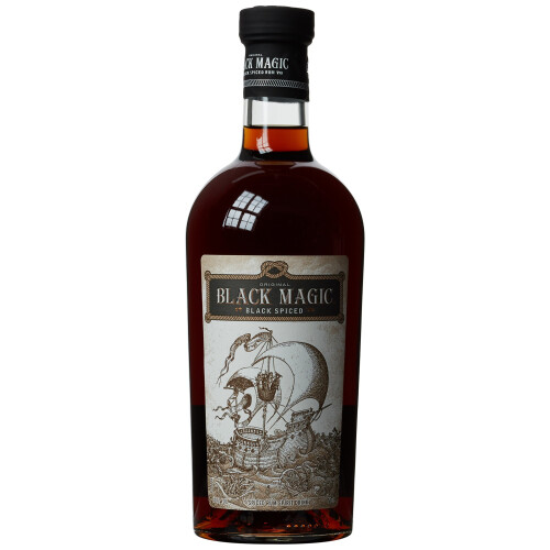 Black Magic Spiced Rum, 70 cl