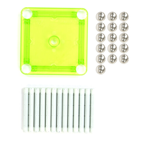 Geomag Geomag Glow Magnetic Construction Set (30-Piece, Multi-Color) 2
