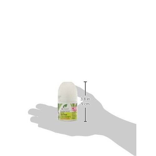 Dr Organic Tea Tree Deodorant Roll On 50ml 2