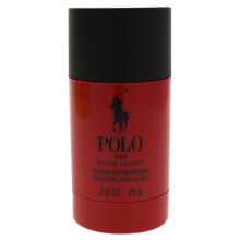 RALPH LAUREN FRAGRANCES Polo Red - Herren-Deodorant - Holzig & Würzig - Mit Grapefruit, Safran und Redwood - Alkohol-Frei, Langanhaltend - 2,6 Oz