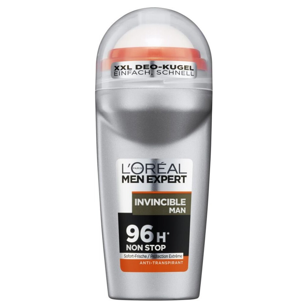 New L’oréal Paris Men's L 'Oréal Paris Expert Invincible Man 96Â Hours Roll-On Deodorant A65946