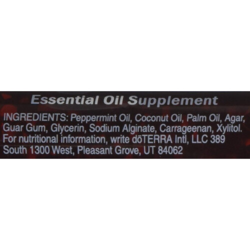 doTERRA doTERRA Peppermint Essential Oil Beadlets - 125 Beadlets 1