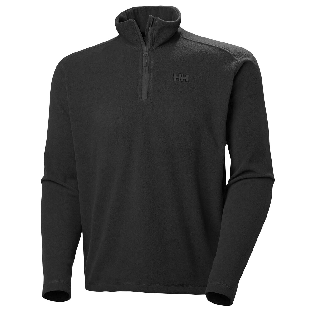 Helly Hansen Men's Day Breaker 1/2 Zip Fleece Jacket - Black, Small