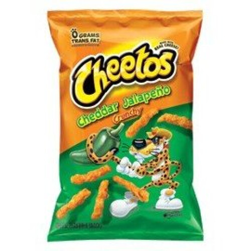 CHEETOS Crunchy Cheddar Jalapeno Flavored Snacks 8.5 oz