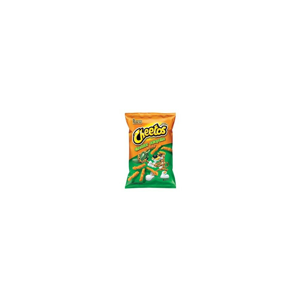 Cheetos Crunchy Cheddar Jalapeno Flavored Snacks 8.5 oz