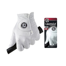 Footjoy CabrettaSof - Golf Gloves for Left Hand Color, White, Size S