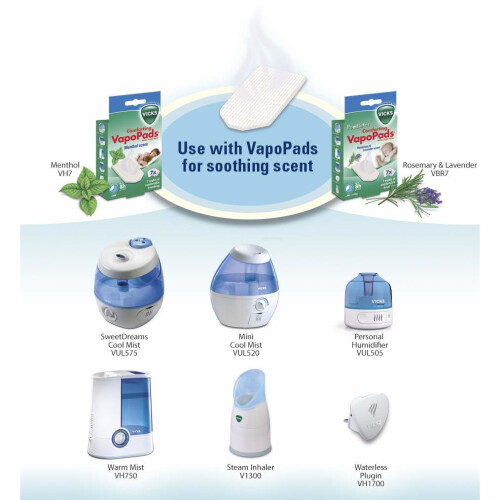 Vicks Vicks VapoPads Menthol - 7 Scented pads with essential oils , VH7 2