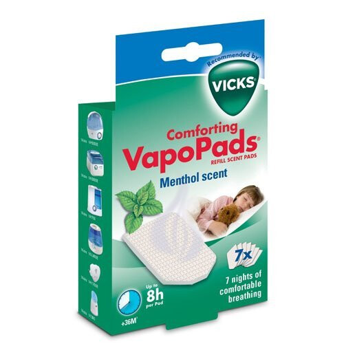 Vicks Vicks VapoPads Menthol - 7 Scented pads with essential oils , VH7