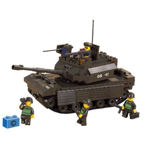 Sluban M38-B6500 Army Leading Tank