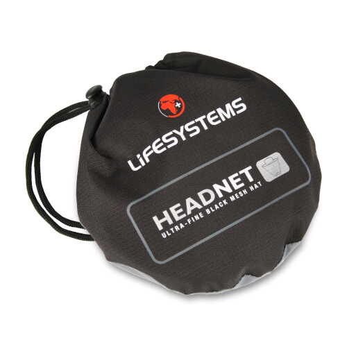 Lifesystems Midge Mosquito Head Net Hat - Black