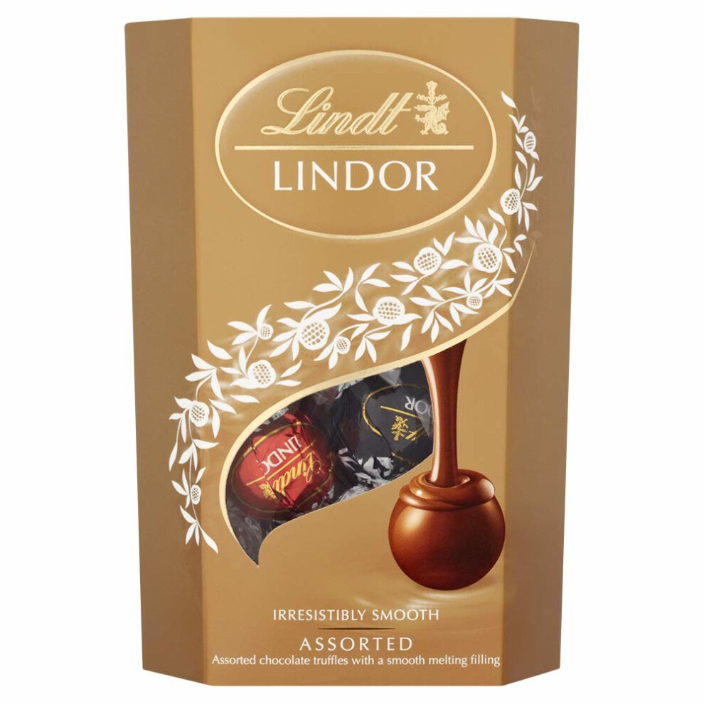 Lindt Lindor Assorted Chocolate Cornet 200g-image-OPC-PPRZ6P-NEW