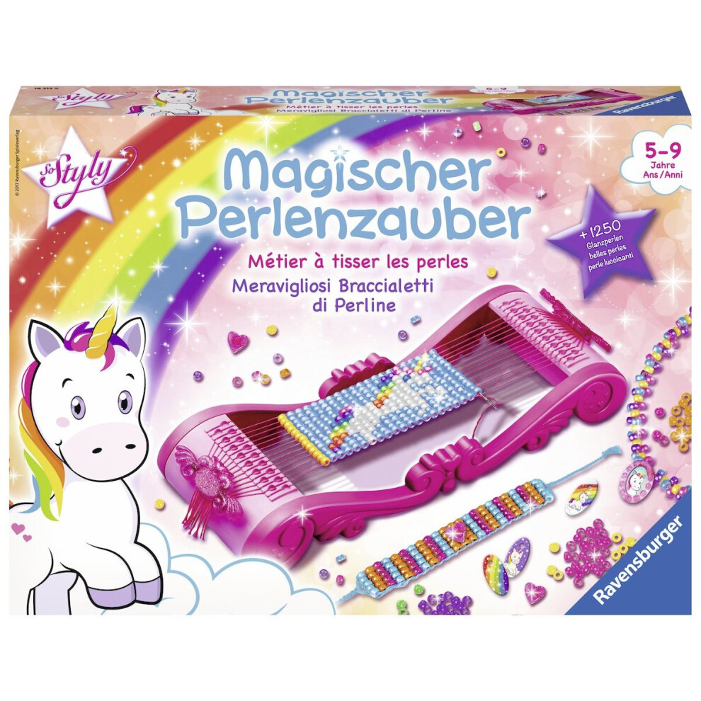 Ravensburger 18513Â Magic Pearl Magic Beads Unicorn Toy [German Language Version]