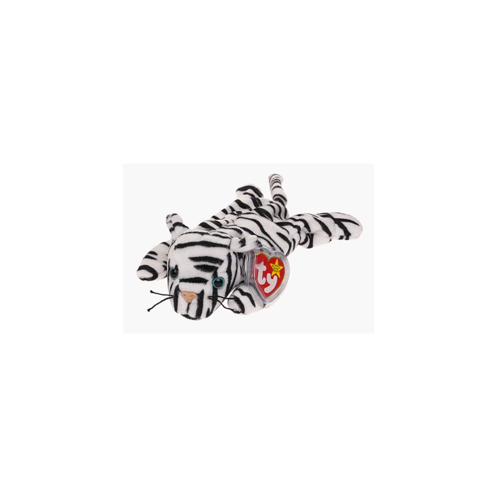 Ty Blizzard the White Tiger Beanie Baby