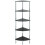 ASPECT Polo 5 Tier Corner Display Glass Unit-Black, S 1