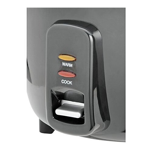 Cookworks 1.5L Rice 500 Watts Cooker - Black 1