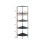 ASPECT Polo 5 Tier Corner Display Glass Unit-Black, S 2