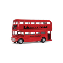 Miniatuurvoertuig - NOREV - London Routemaster Bus RML2757 1956 - Rood - Schaal 1/64 - Metaal/Plastic