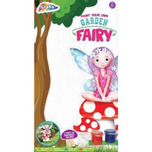 Paint Your Own Garden Fairy Kids Arts & Craft Activity Kit