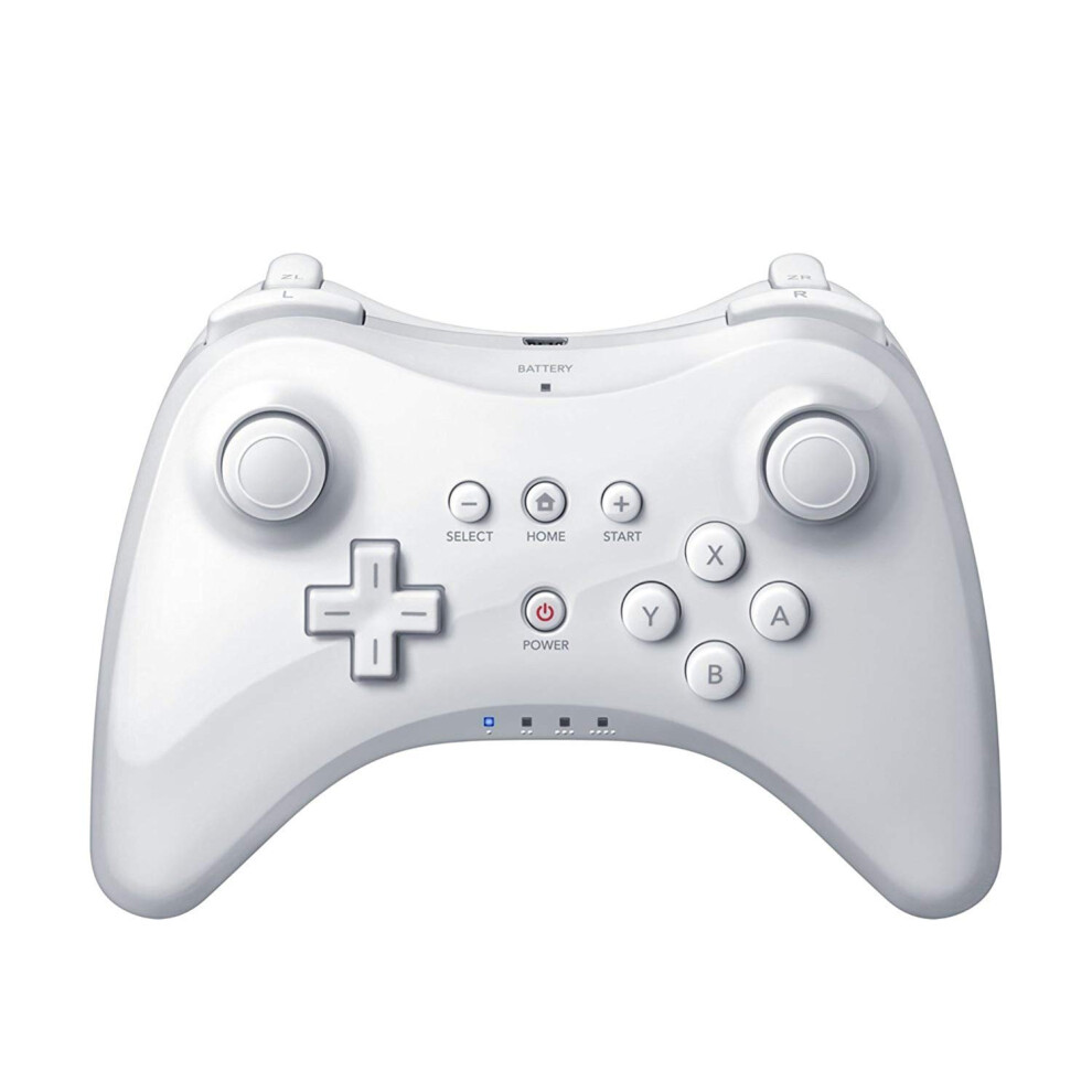 Qumox Wireless Controller Gamepad Joypad Remote For Nintendo Wii U Pro, White 4895187119937
