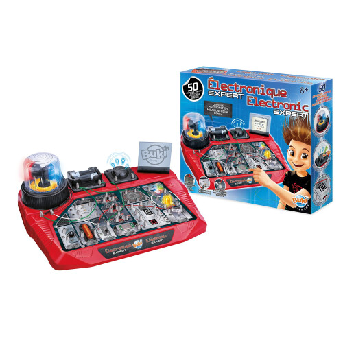 BUKI Jeu de construction Electronique Expert- + 8 ans 2