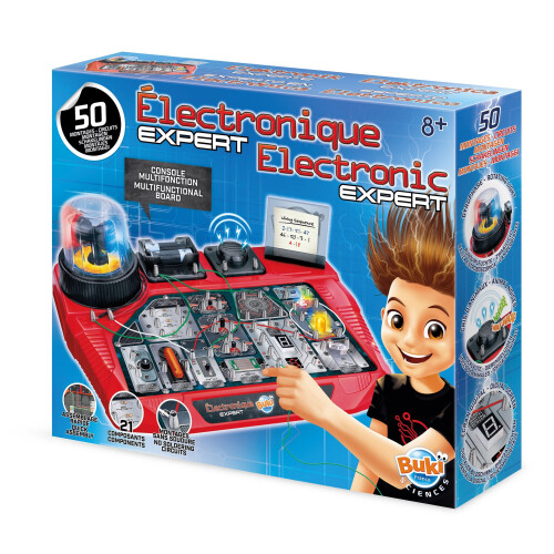BUKI Jeu de construction Electronique Expert- + 8 ans