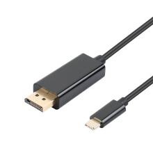 USB Type C(Thunderbolt 3) to DisplayPort 4K@60Hz UHD 6 Feet Cable, Benfei USB 3.1 (USB-C) to DP Display Port Adapter Male to Male Gold-Plated Cord