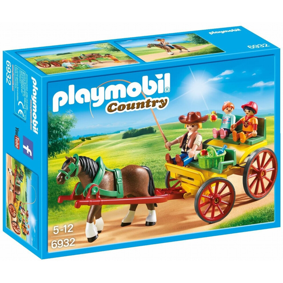 Playmobil 6932 Country Horse-Drawn Wagon