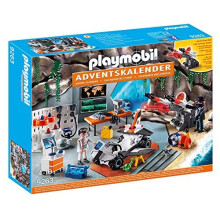Playmobil Advent Calendar Top Agents with LED Super Weapon