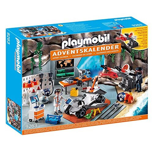 Playmobil Advent Calendar Top Agents with LED Super Weapon