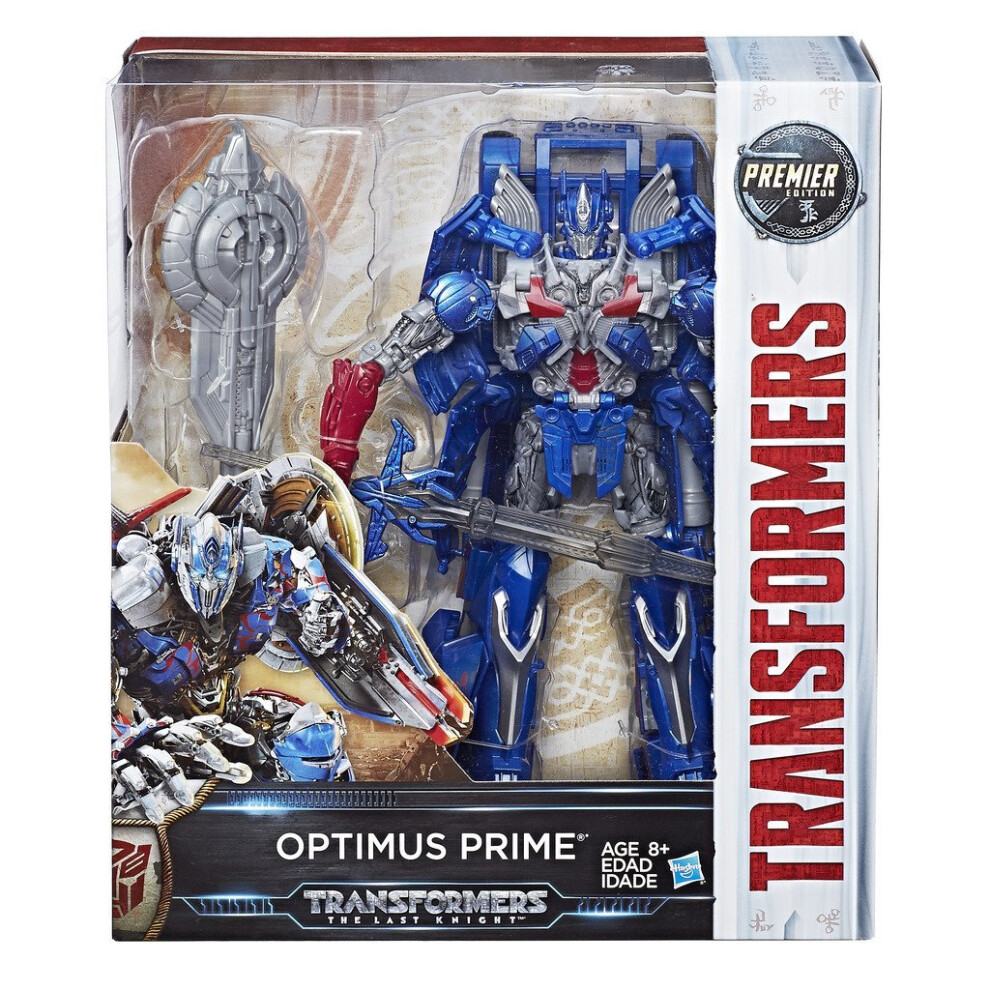 Transformers The Last Knight Premier Edition Leader Class Optimus Prime Figure