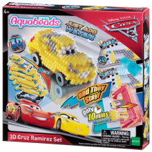 Luova peli - AQUABEADS - Cruz Ramirez - 3D - 5 väriä - Yli 780 helmeä