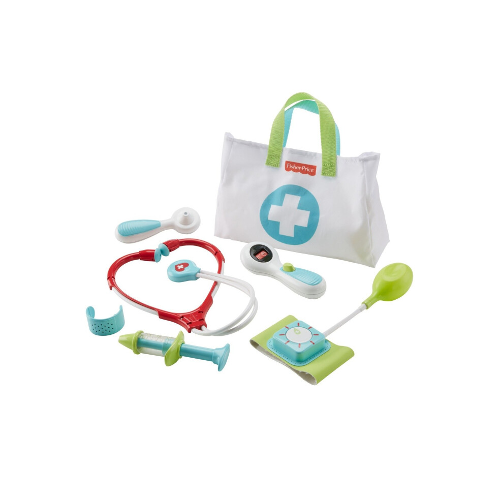 Fisher-Price Medical Kit, Role Play Medical Kit Toy for Toddlers, from 3 Years Old