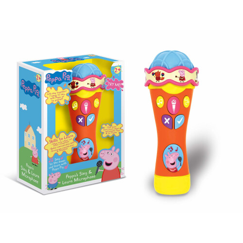 Peppa Pig Peppa Pig PP07 Singalong and Learn Microphone Electronic Toy 2