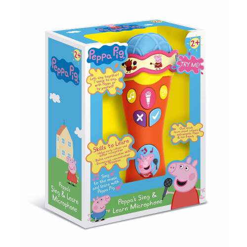 Peppa Pig Peppa Pig PP07 Singalong and Learn Microphone Electronic Toy 1