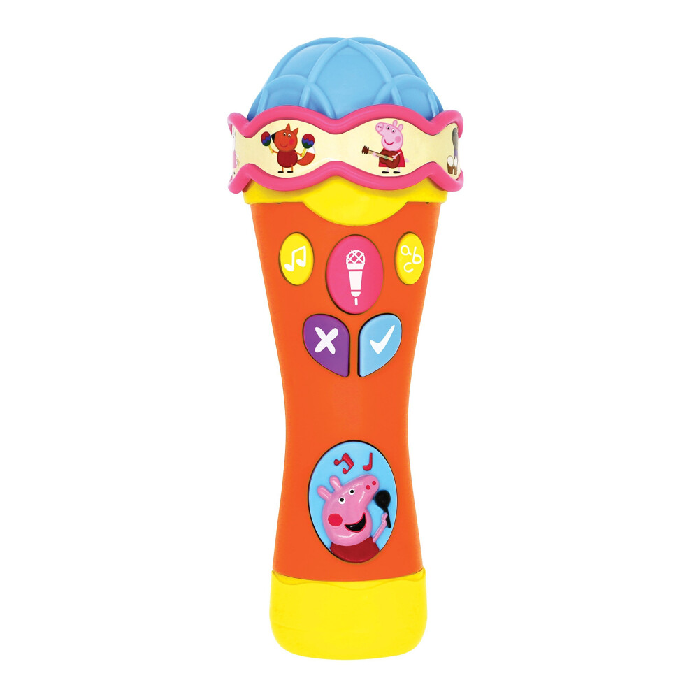 Peppa Pig PP07 Singalong and Learn Microphone Electronic Toy