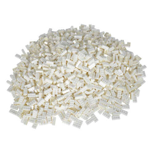 Simba SIMBA 104118930 "Blox 8-Stud White Building Blocks Set (500-Piece)