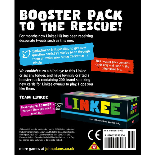 John Adams John Adams "Linkee Booster Pack Game (Multi-Colour)