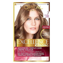 L'Oreal Paris Excellence Creme Hair Colour, Natural Dark Blonde (Number 7)