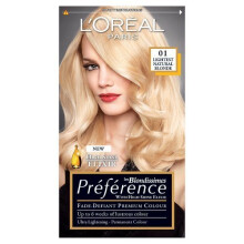 L'Oreal Paris Preference Blondissimes Hair Color 01 Lightest Natural Blonde
