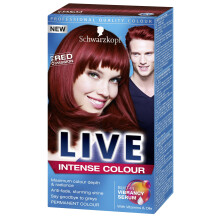 Schwarzkopf Live Intense Permanent Hair Colour Kit, Red Passion (Number 43)