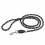 Julius-K9, 20200-IDC, IDC String Leash, 12 mm x 2 m, Fluorescent Black 1