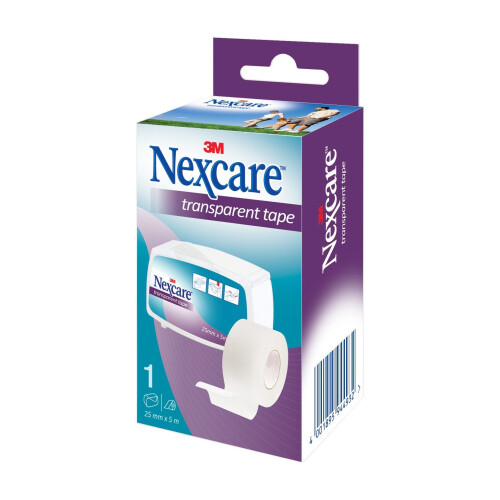Nexcare Transparent Plasters Roll 2,5x5m