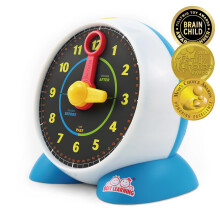 BEST LEARNING Learning Clock - Educational Talking Learn to Tell Time Light-Up Toy with Quiz and Sleep Mode for Toddlers Kids