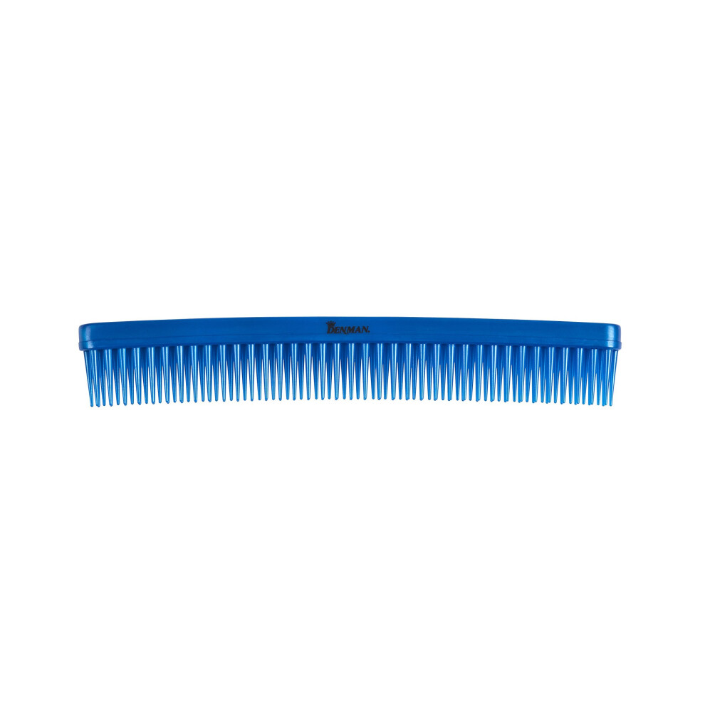 Denman D12 Tame & Tease Styling Comb Blue