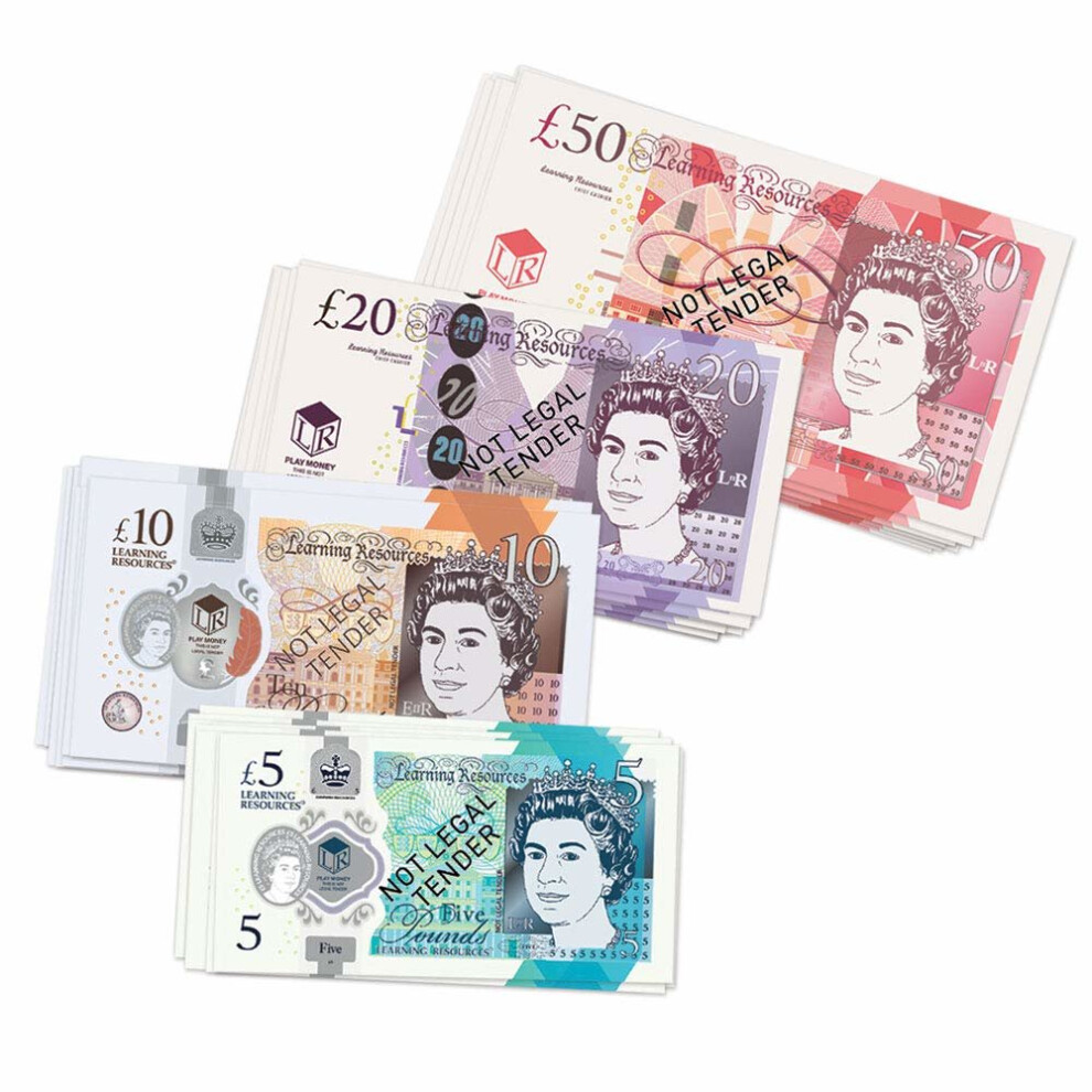 Learning Resources UK MONEY SET (50 NOTES)