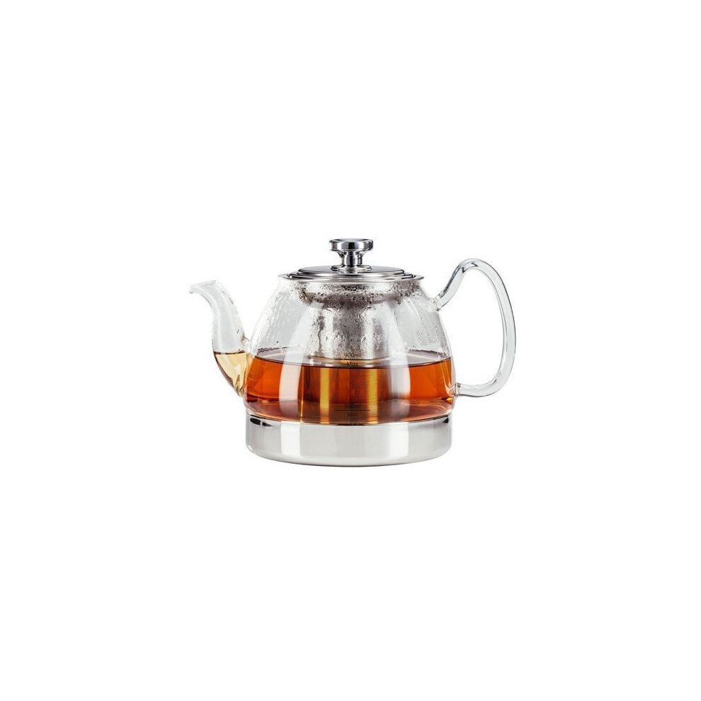 Judge Stove Top Glass Teapot, 900 ml