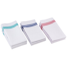White Cotton Tea Towel 190 x 290 mm (Pack of 10)
